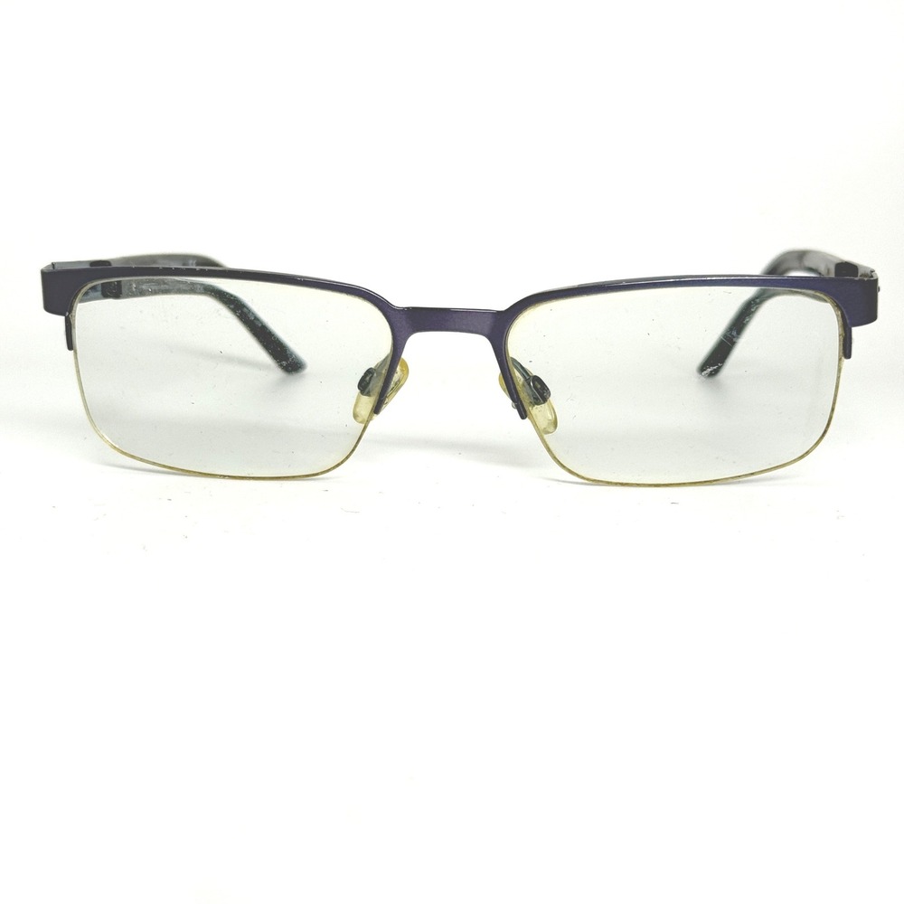 Skaga 2680 Riebnes 424 Titanium Eyeglasses Frames Purple Rectangular 55-18-140